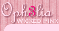 Ophelia's Wicked Pink T-shirts : oph3lia.com